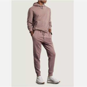 Ralph Lauren Purple Label Large French Terry Hoodie Jogger 2 piece set NWT